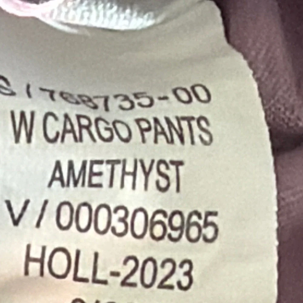 GAP Kids Amethyst Cargo Pants Elastic Waist Jogger Style Size 12
